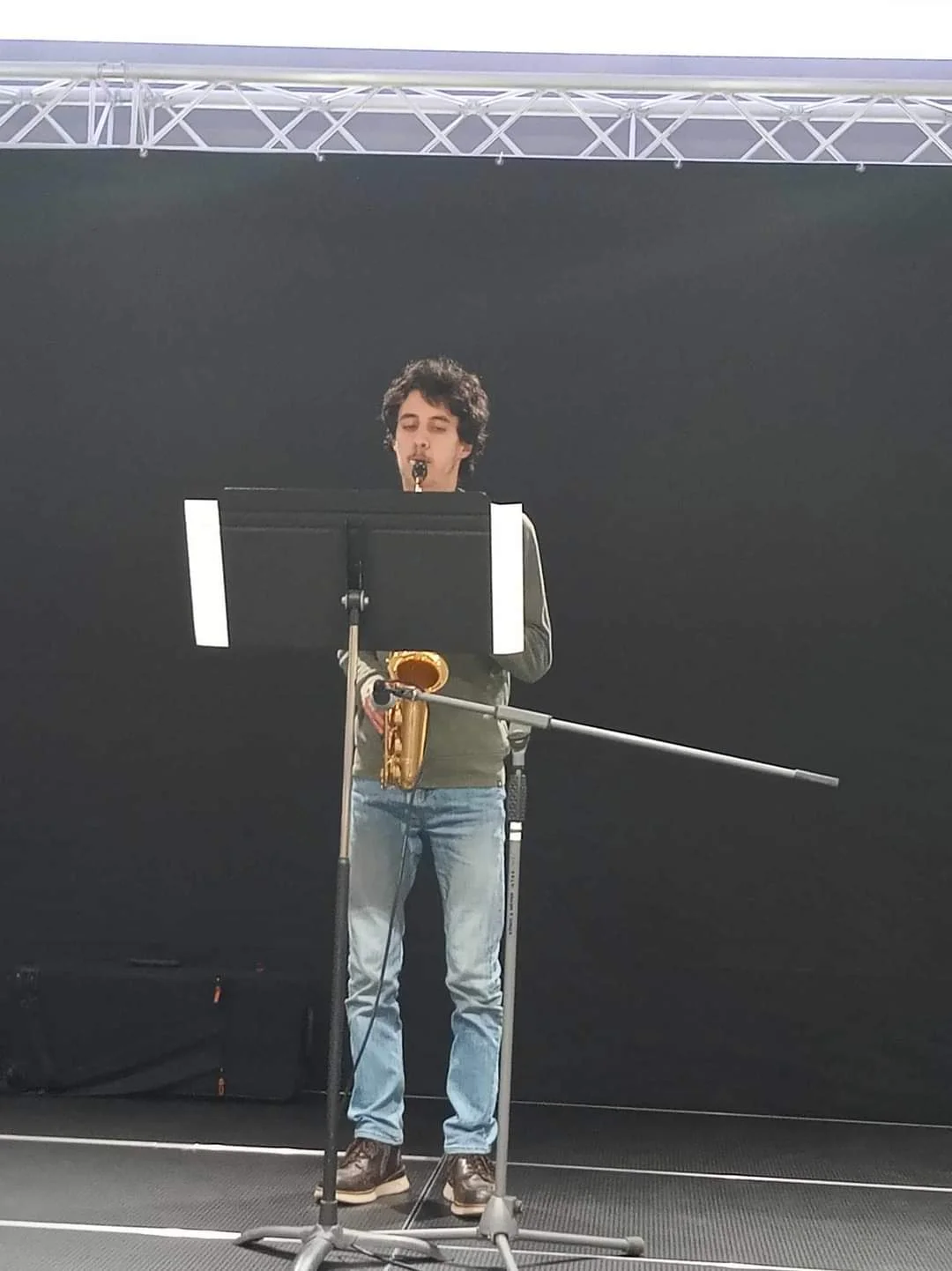 Concert des saxophonistes à l'espace culturel du Centre Leclerc